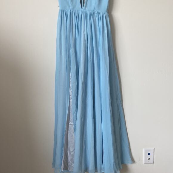 Fame & Partners Summer Angel Dress in Ice Blue Size: 2 - Picture 5 of 13